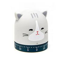 Cartoon Piggy/Cat/Fox Cooking Kitchen Timer Countdown Mechanical Alarm Clock 3