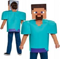 Strój Steve Classic - Minecraft Licencja M 7-8 L