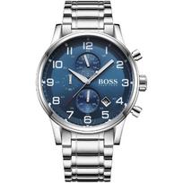 Hugo Boss 1513183 Vyriškas laikrodis 44 mm mėlyna