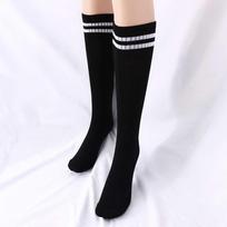 Sports Running Non-slip Striped Cotton Spandex Multicolor Football Long Socks Sports Socks Soccer Over Knee Socks  Sock One Size