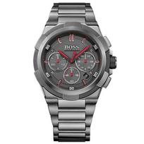 Hugo Boss 1513361 Supernova Gun Metal Vyriškas laikrodis 45mm pilka