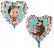 Balon  18'' Masha Niedzwiedz, 1 Szt.