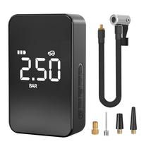 3in1 Car Air Pump Portable Electric Auto Tyre Inflator Digital Display with LED Light Illumination Wired Cigar lighter type