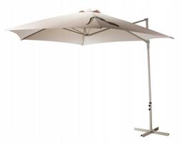 Pakabinamas skėtis nuo saulės 300 cm, smėlio spalvos
