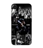 Maniacase dėklas iPhone 16E Michael Jackson Forever King juoda