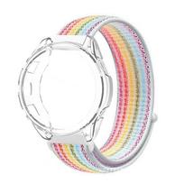 nylon Strap + case for Garmin Forerunner 165 265 265s 965 245 745 Ultra light fast drying Watch Band Protector Case Soft Cover Forerunner 165