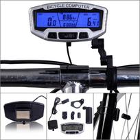 LCD Dviračio Kompiuteris Odometras Spidometras Velometras Apšvietimas 28 Funkcijos