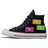 Converse 1970s Chuck 70 Comfortable Versatile High-Top Canvas Shoes Unisex Sneakers Black 169844C 35