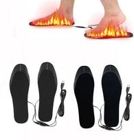 USB šildomi pjaustomi vidpadžiai šiltoms kojoms - Įkraunami ir reguliuojami šildymo vidpadžiai Cuttable Small Size 35-40