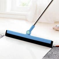 Household Mop Silicone Magic Broom Floor Clean Squeegee Hair Dust Brooms Bathroom Floor Wiper Household Glass Cleaning Tool mėlyna