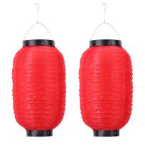 2pcs Japanese Satin Lantern Cloth Waterproof New Year Party Decoration Sushi Restaurant Decoration Scene Layout Props