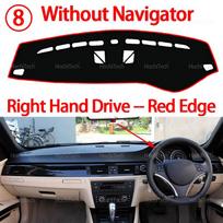 Prietaisų skydelio dangtelis BMW 3 serijai E90 E91 E92 E93 2006-2011 Automobilio prietaisų skydelio dangtelis Prietaisų skydelio kilimėlis Kilimėlis Prietaisų skydelio kilimėlis Anti-UV kilimėliai
