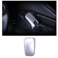 Automobilio pavarų perjungimo rankenėlė pavarų dėžės galvutės dangtelio apdaila, skirta Peugeot 3008 5008 GT Citroen C5 Aircross 2017 2018 2022 m. sidabras