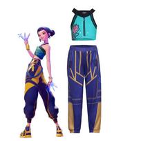 K Pop dainininkės Huntri/x Cosplay kostiumas mergaitėms Rumi Mira Zoey Cosplay apranga Role Play Helovino kostiumas Pasirodymų uniforma 110cm