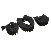 Victorian Retro Clown Choker Neck Ruff Collar and Wrist Cuffs Costume Accessory juoda