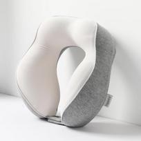 Portable Cooling Memory Foam Travel Neck Pillow tamsiai pilka spalva