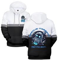 Mens Womens Hoodie Astro Bot Anime Hoodies Anime Streetwear Harajuku Casual Printed Hooded Pullover Sweatshirts XS