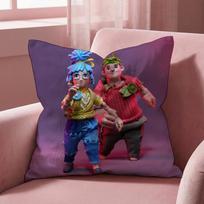 Game It T-Takes Two Cushion Cover Multi-Scene Pillow Cover for Home & Car - Reversible, Soft & Durable for Daily Use 30cmx30cm