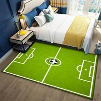 Futbolo lauko kilimas svetainei Namų dekoras Vaikų žaidimams Neslystantis Didelio ploto kilimai Miegamojo lovos šalia Pėdos kilimėlis Vonios durų kilimėlis 40x60cm(15x23 in)