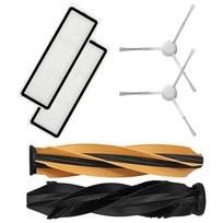For DREAME D20 Plus Robotic Vacuum Cleaner Replacement Roller Brush, Side Brush, And Filter Paper Kit China Mainland