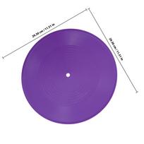 Vinilo plokštelių sienų dekoras Retro Vintažinis Estetinis Plakatas Menas Svetainei Miegamajam Muzikos Studijai Roko ir Rolo Vakarėlio Dekoracija Netikras violetinė