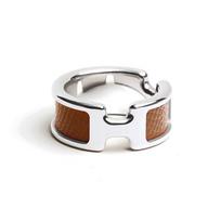 Hermes Olympe žiedas Metalinis Unisex žiedai Aukso-Rudos spalvos H500058FK37S S