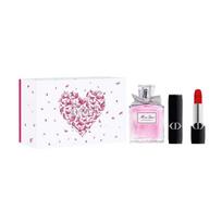 DIOR Perfume Two-piece set: Miss Floral Eau de Toilette 50ml + Intense Blue Gold Lipstick #999 3.5g mėlyna