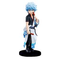 13CM Gintama Anime Action Figure - Sakata Gintoki & Katsura Kotarou Collectible Desktop Decor Toy for Fans