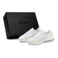 Nike Air Max Pulse 811 Manufacturing, Fallen Feather Gold, Special Shoe Box Abrasion Resistant Low top Casual Shoes FD6409-101(Team80-S-BOX) 38
