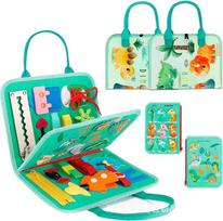 Montessori Busy Board Early Education Board Children's Learning Enlightenment Teaching Aids Learning Board Baby's Toys