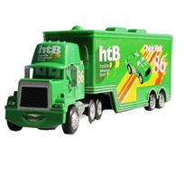 Disney Pixar Cars 95 Lightning McQueen Container Trucks Mack Toy Car Ramirez Racing 1:55 Die Cast Model Children Birthday Gifts