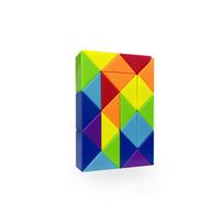 24-72 Segments Rainbow Puzzle Fidget Toys Transformable Cube Kid EducationToys Brain Teaser Magic Rule Snake Speed  Cubes Twist