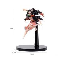 12-20cm Hot Anime Demon Slayer Figure Nezuko Tanjirou Zenitsu Inosuke Kyoujurou Giyuu Kawaii Qposket Figural PVC Model Toys Gift