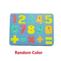 Kids Alphabetic Arithmetic Number EVA Foam 3D Puzzle Montessori Preschool Learning Educational Game DIY Toy for Children