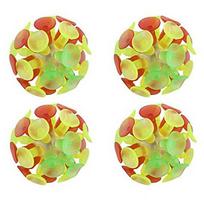 4Pcs Suction Cup Interesting Teaching Kindergarten Toys Products Sticky Ball Sucking Chuck Outdoor Sports Plastic EducationalToy
