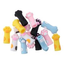 Knitting Supplies Cat Paw Cat Paw Stoppers Silicone 5 Color Knitting Needle Needle Minder Knitting Accessories