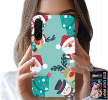 Etui Do Samsung Galaxy A56 5G - Mikołaj, Renifer Bałwan Świąteczne Wzory