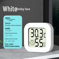 High-Precision Wall-Mounted Indoor Thermometer & Hygrometer for Baby Rooms balta