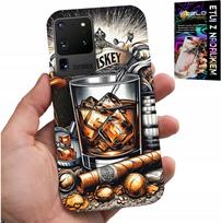 Etui Do Samsung Galaxy S20 Ultra - Whisky Cygaro Wzory Dla Mężczyzn Plecki