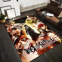 Anime Style Carpet - Record of Ragnarok Characters and Design Suitable for use as an anti-slip for living room bedroom sofas 40x60cm( 15x23in )