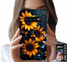 Etui Do Samsung Galaxy S10 - Słoneczniki, Słonecznik, Kwieciste Wzory
