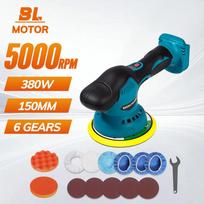 5500RPM Digital Display Electric Polisher Machine Auto Car Waxing Polishing Machine Cordless Portable Car Polisher