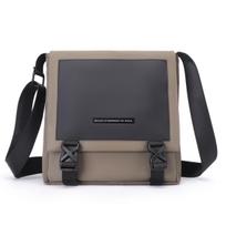 Men's Bag New Messenger Bag Waterproof Casual Shoulder Bag Messenger Bag Men's Bag Cycling Bag Men's Breast Bag 30*26*10 chaki