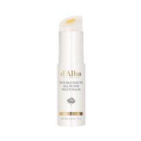 d'Alba Double Serum All-in-One Multi Balm Stick Hydrating Glow Care Portable Moisture Barrier Balm 10g