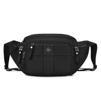 Men's Fanny Pack Crossbody Bag Outdoor Cycling Backpack Shoulder Bag Sports Waterproof Casual Breast Bag 39*18*6 juoda