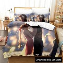 Luxury New 3D Print Crisis Core Final Fantasy VII Bedding Set Double Twin King Duvet Cover Pillowcase Boys Girls Adults Bedroom 135x200cm