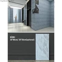 10Pcs Imitation Ceramic Tile Marble Wall Sticker,PVC Self-adhesive,Waterproof Moisture-proof, For Bathroom Kitchen Wall Decor (as the picture,30x30cm)