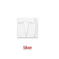 FOR 3D ABS Chrome Red Line Black Logo DUAL MOTOR Emblem Letters Car Styling Trunk Badge For Tesla 3 Y S X DUAL MOTOR Accessories