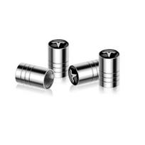 4Pcs/set Metal Car Valve Caps Motorcycle Bicycle Wheel Styling Tyre Hub Cap Decor For Tesla model S Model Y 3 X Auto Accessories