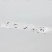 1Pcs Car Emblem Stickers Auto Trunk Label Decoration Decals For Tesla Model 3 S X Y Cybertruck Roadster SpaceX Car Accessories